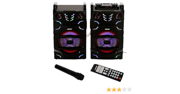 Plastic,Metal And Wood Black Zebion Whambox Uno Trolley Dj Speakers at best price in Indore