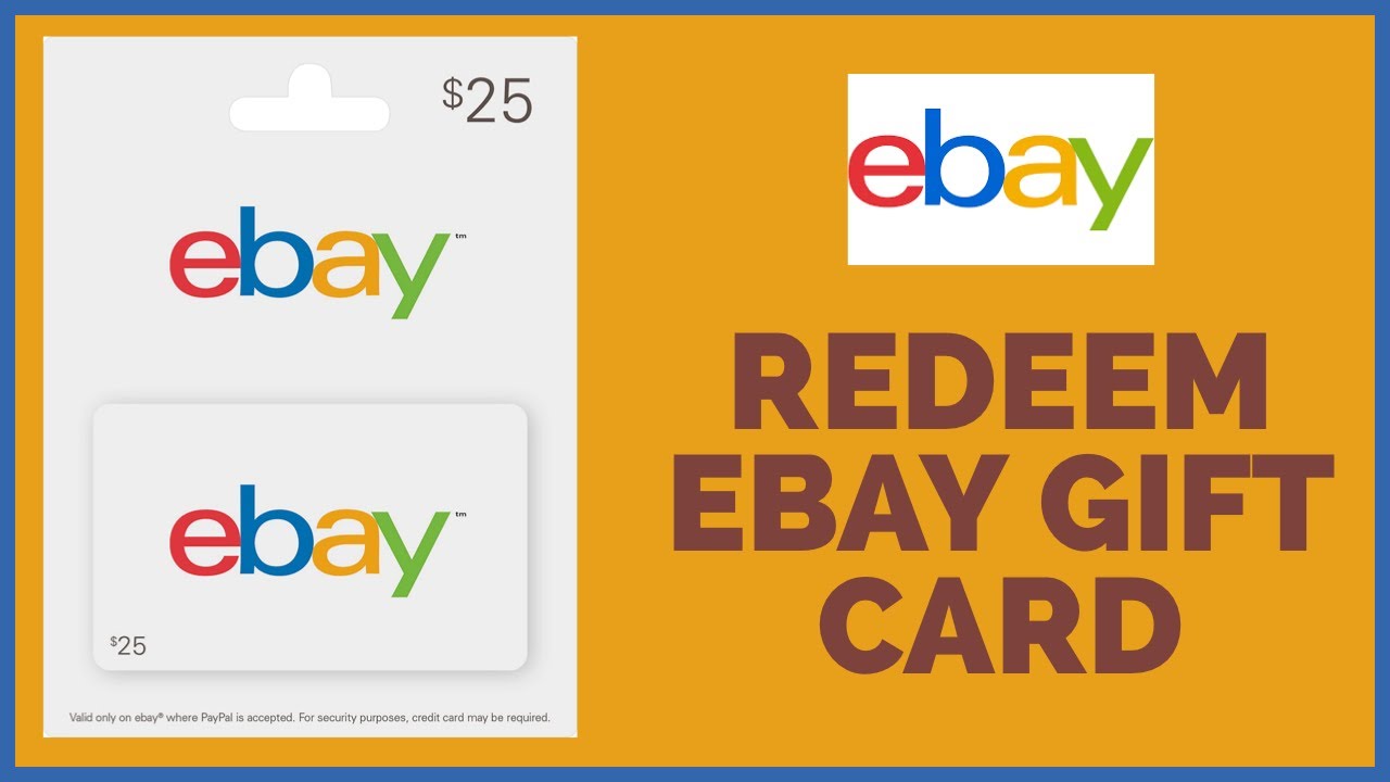 How to Use an eBay Gift Card for Purchases on the Site