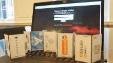 Multi-Cryptocurreny Memory Paper Wallet | XCUBICLE - Hardware Repairs & Web3 Development