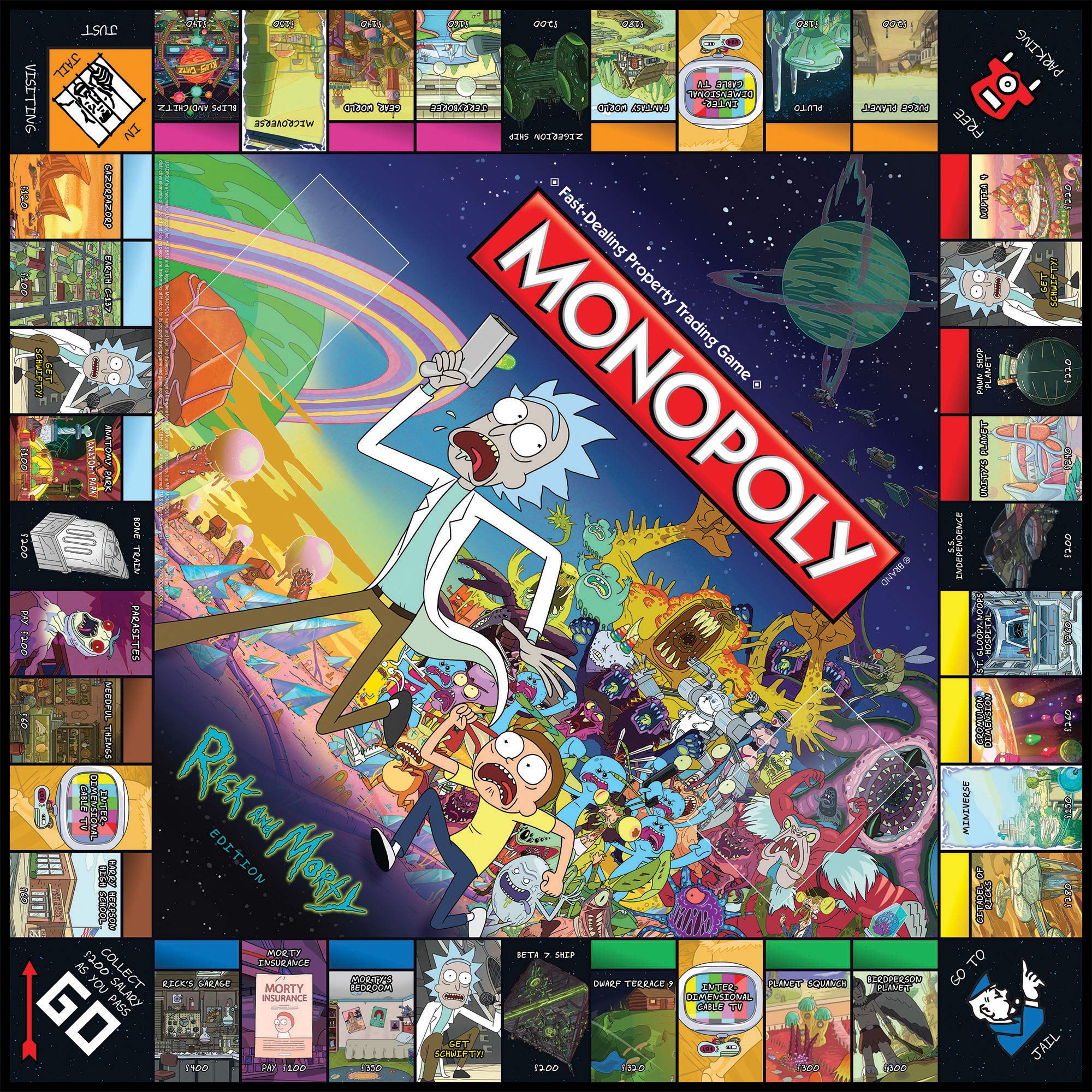 Monopoly Rick and Morty – Collector's Avenue
