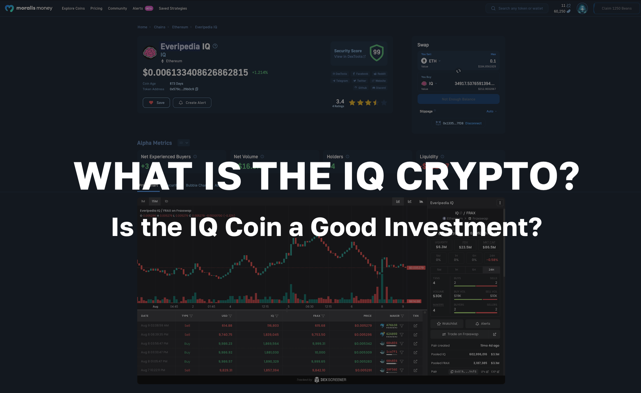 How to Buy IQ Cash(IQ) Crypto Step by Step