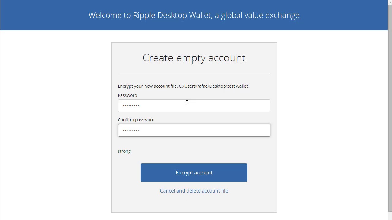 XRP Wallet - Edge