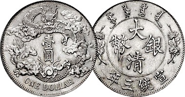 1 Ounce Australian Silver Dragon Coin Bar