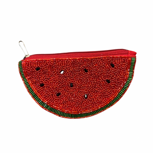 Watermelon Drawsting Coin Pouch Crochet Pattern – Days of Dana