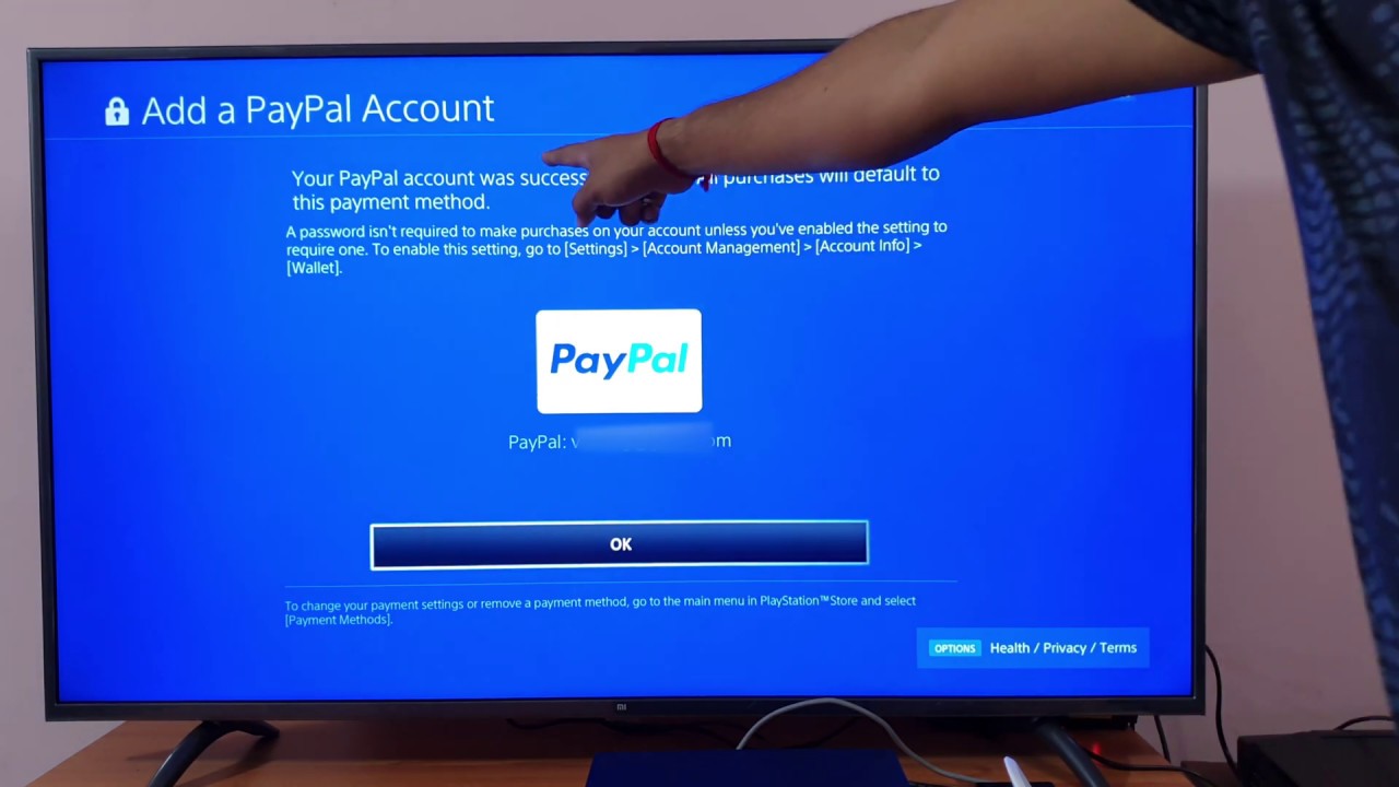 Why is PlayStation not accepting my PayPal?