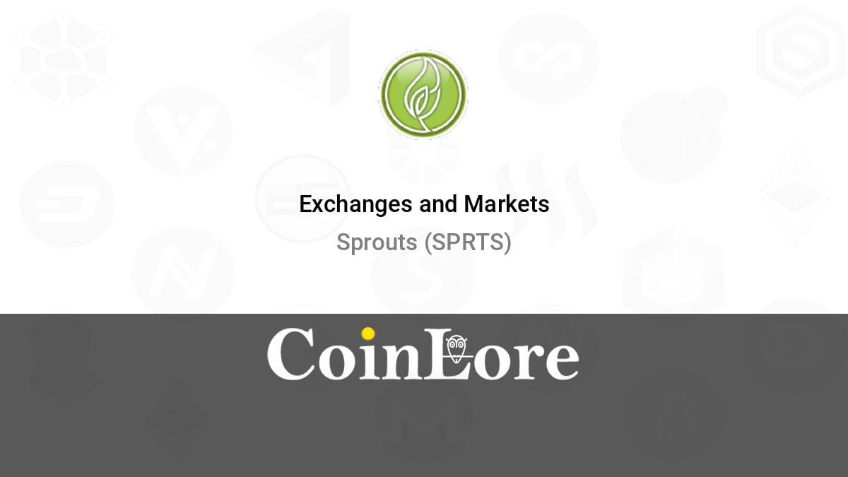 Sprouts Live Price Chart - The Coin Offering