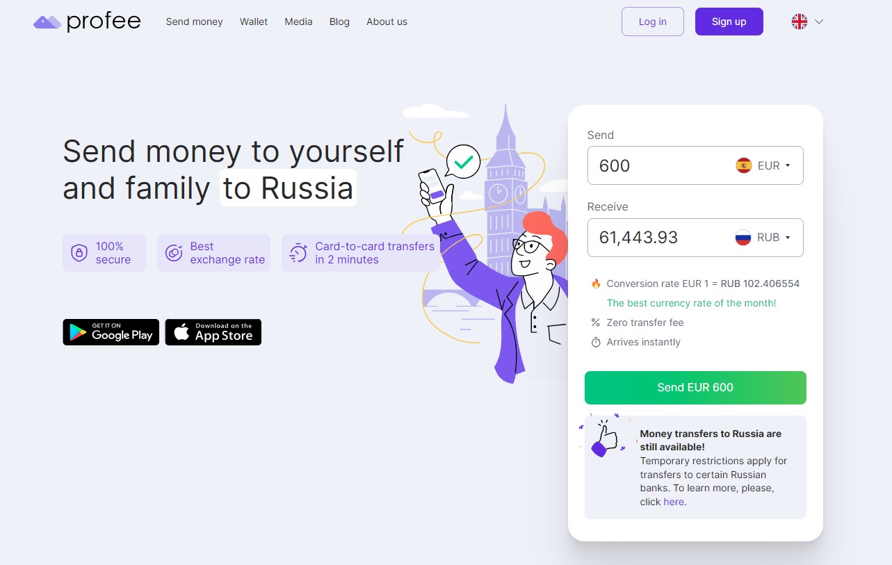 Best ways to send money to Russia in | Finder