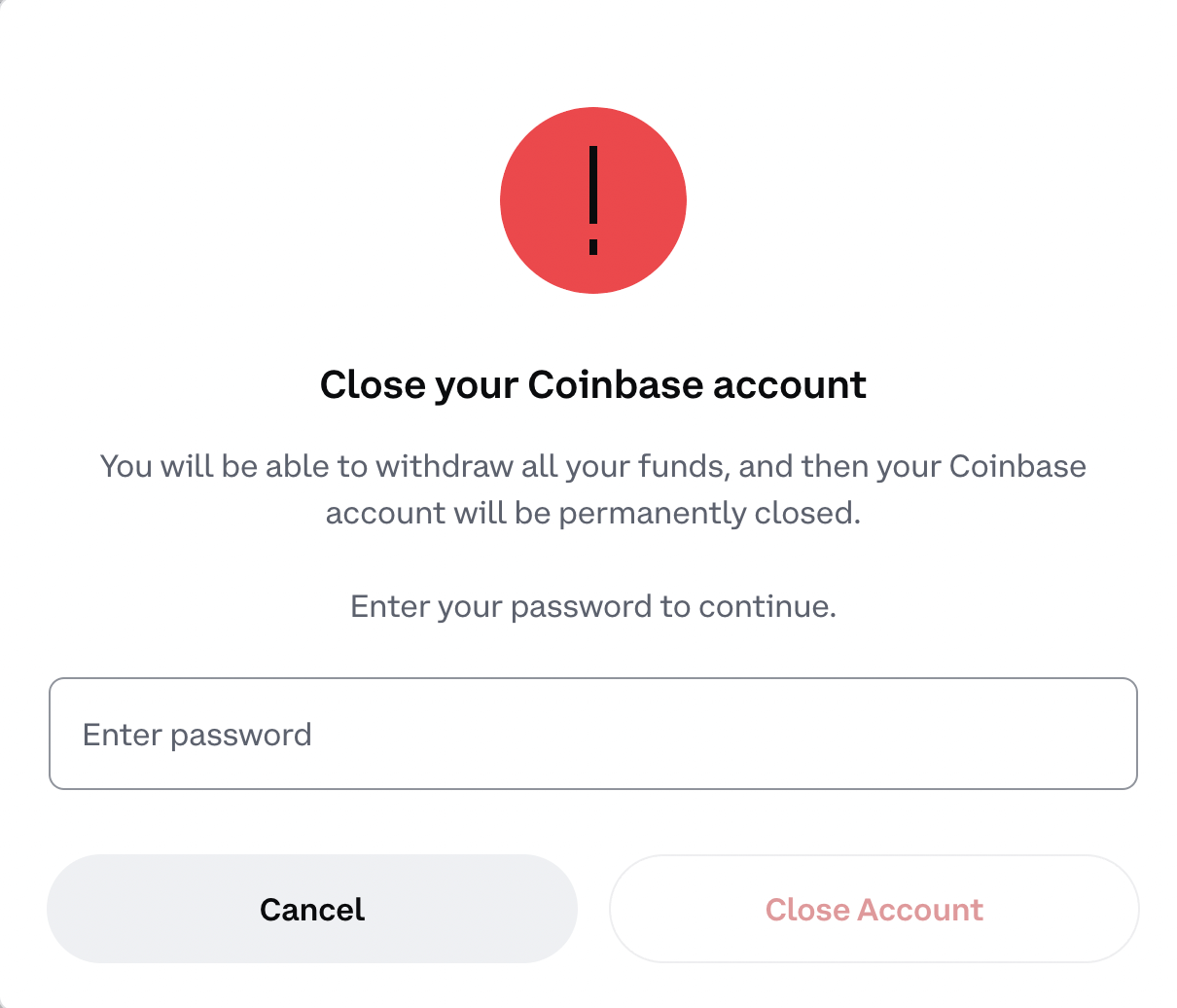 How to Close a Coinbase Account? - Coindoo