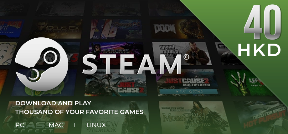 Cheap Steam Wallet and Gift Cards. Use the code SUMMERDEAL for extra discount