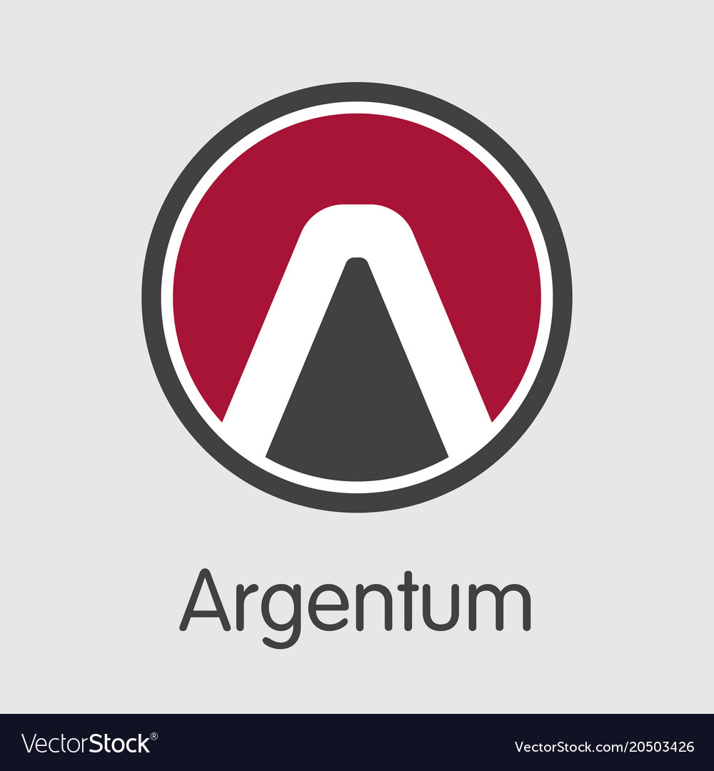 Argentum Coin Icon Crypto Currency Icons Stock Vector (Royalty Free) | Shutterstock