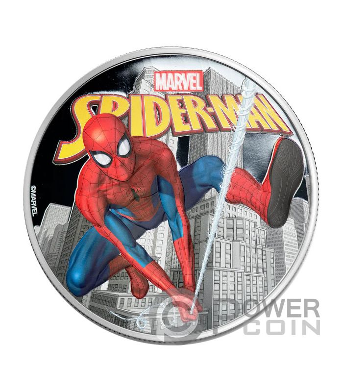 Marvel Spider-Man 1oz Gold Coin | Coin display case, Gold coins, Coin display