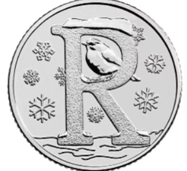 R Robin A-Z 10p Circulated Coin | Copes Coins