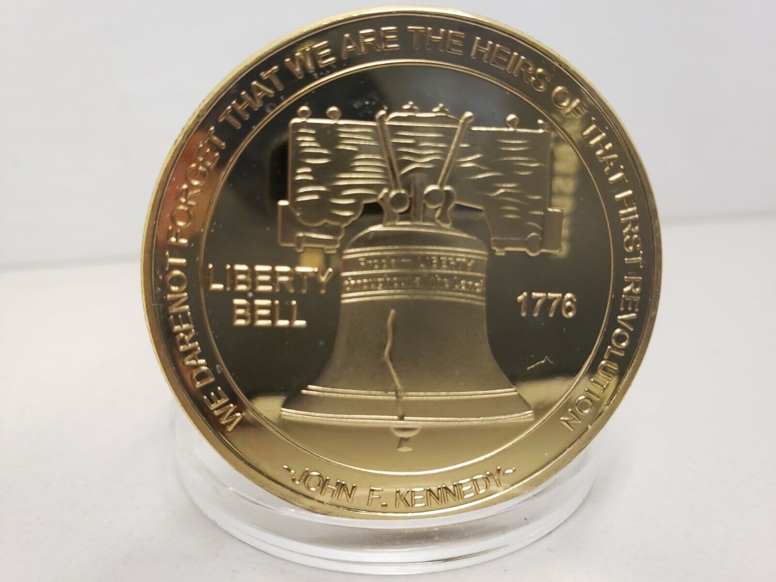 Liberty Bell Pop-Out Coin - Meir Yedid Magic