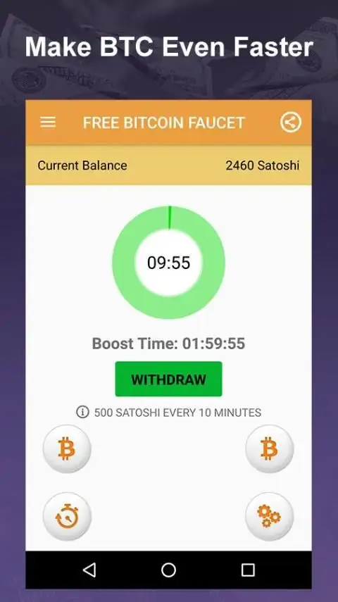 Claim Bitcoin - Mobile Faucet for Cubot Cheetah 2 - free download APK file for Cheetah 2
