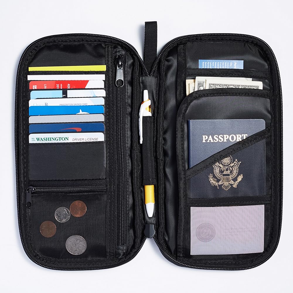 Amazon Live - AmazonBasics RFID Travel Passport Wallet Review