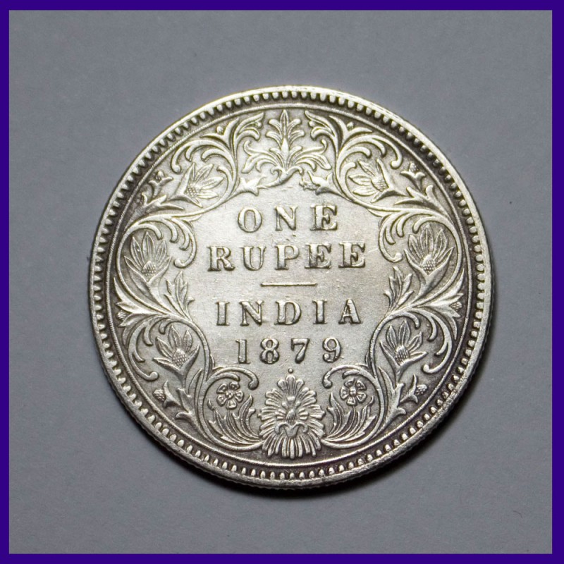 Silver Victoria Queen One Rupee India Old coin – Karizma Jewels