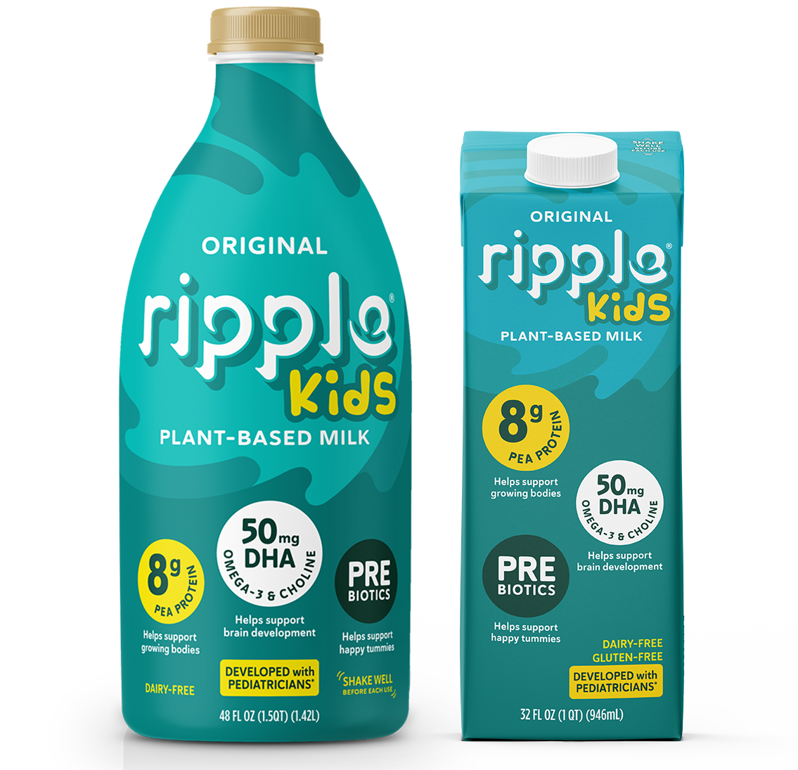 Ripple Foods Launches Unsweetened Version Of Kids’ Plant-Based Milk | Nutraceuticals World