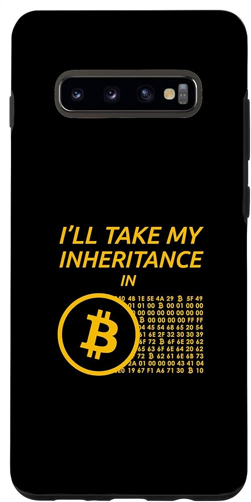 Galaxy S10 Bitcoin Cash Logo Icon Crypto Apparel Crypto BCH Phone Case - Bitgree