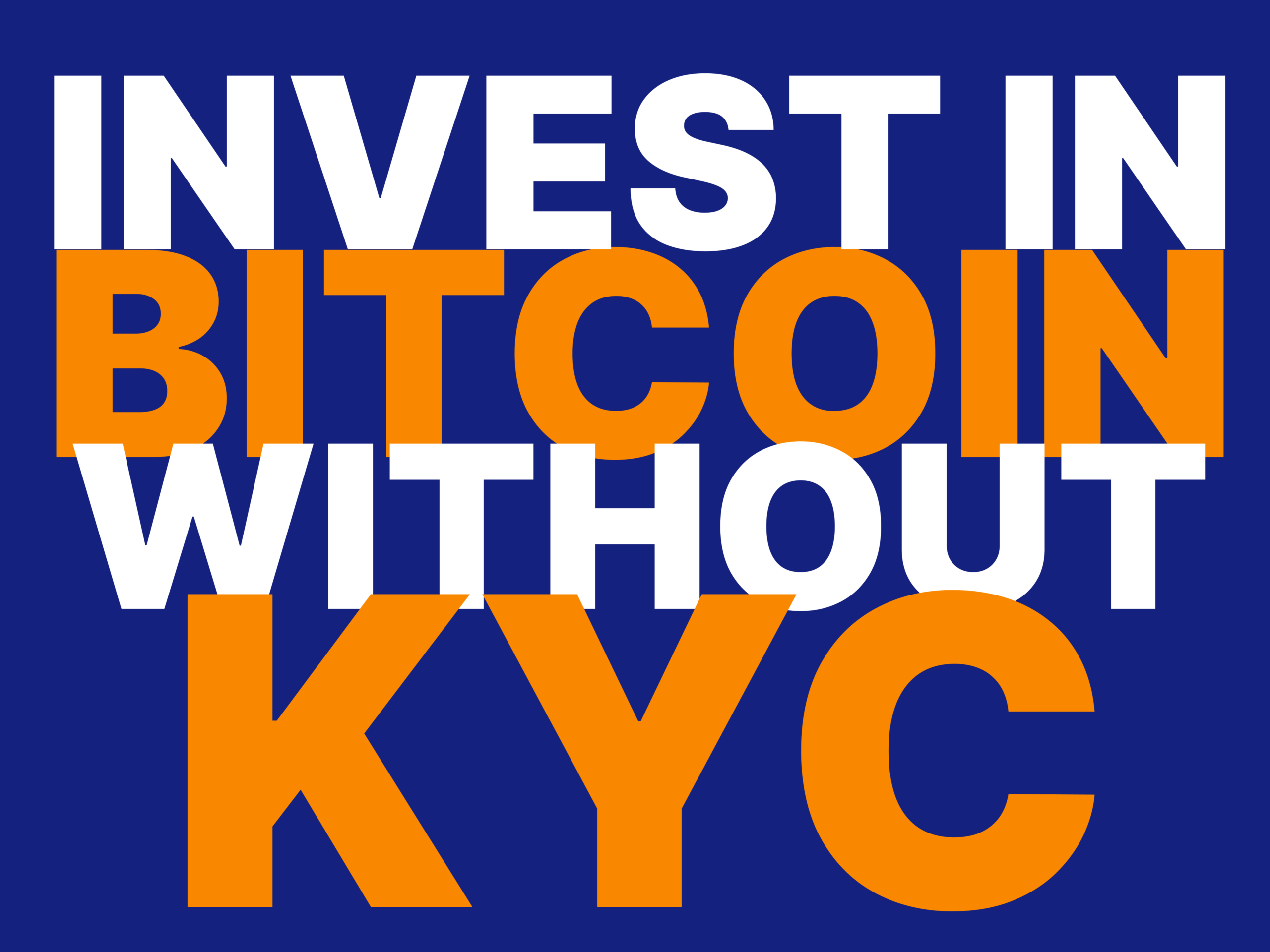 Buying Crypto Without KYC: Why, How, and Where | SwapSpace Blog