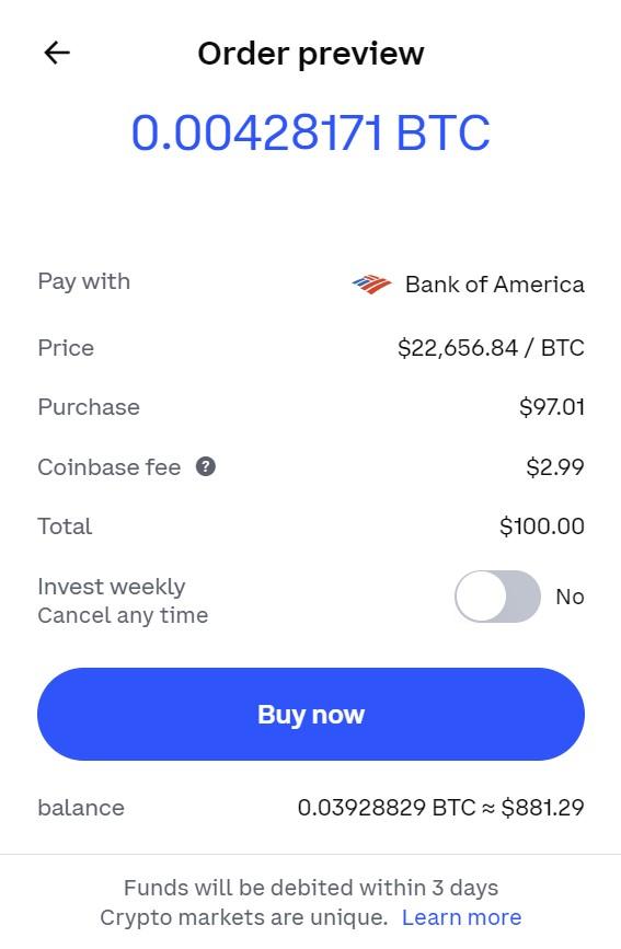 How to Buy bitcoin on Coinbase | BTC Coinbase Buying Guide