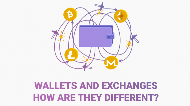 What’s the difference between Cryptocurrency Wallets vs Exchanges? | bitcoinhelp.fun