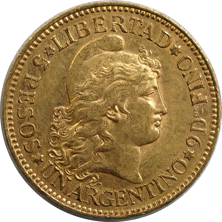 Buy 5 Peso Mexican Gold Coin - Varied Year - Guidance Corporation