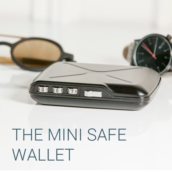 Ögon CODE Wallet Mini Safe Black | indeSHOP