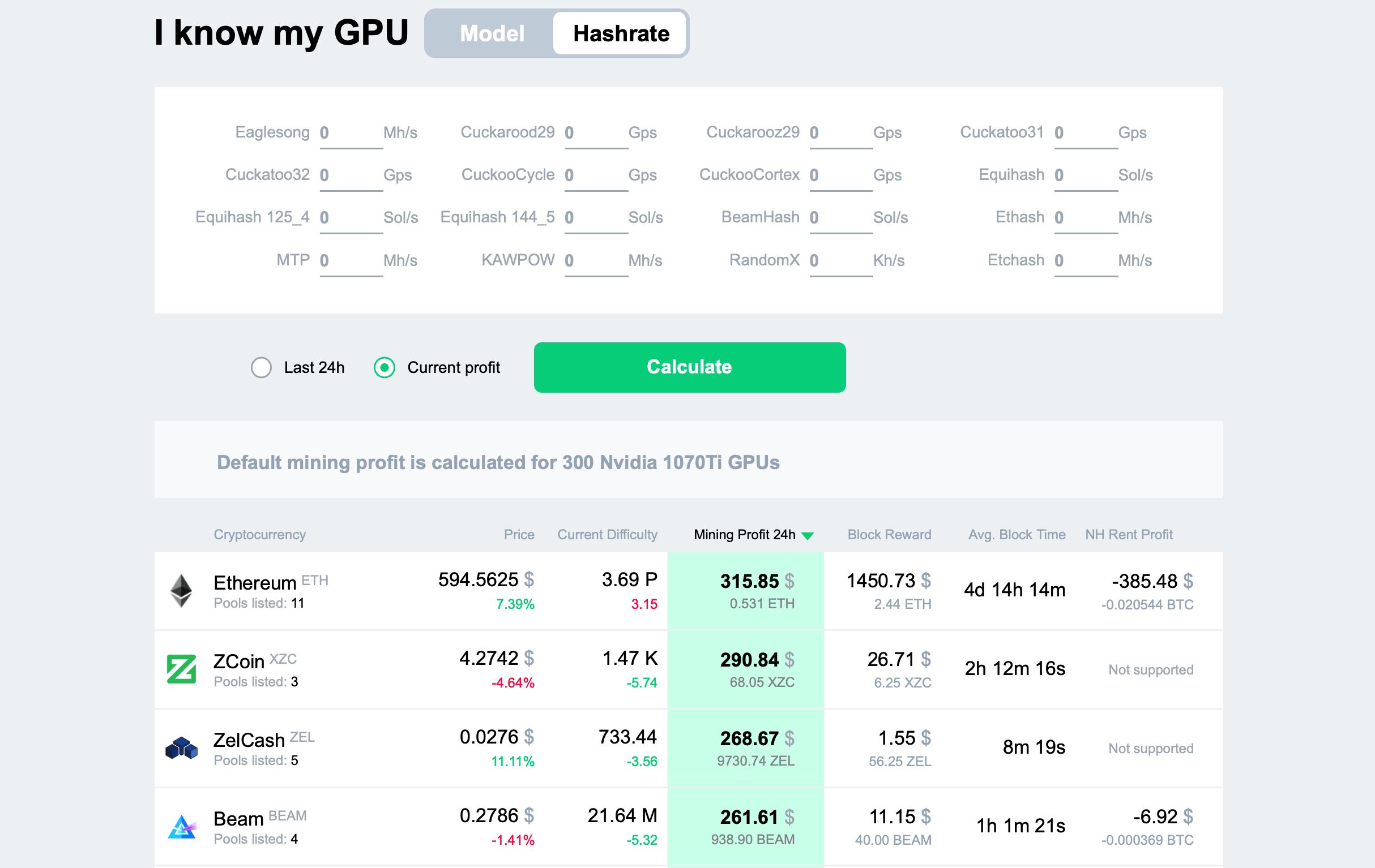 GPU calculator for crypto mining - bitcoinhelp.fun