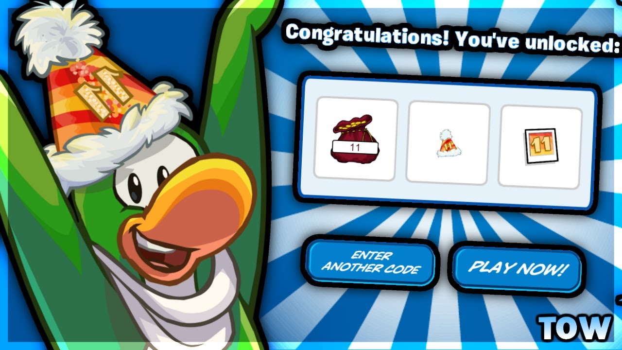 CODES | CLUBPENGUIN TIMES NOW