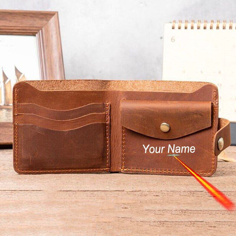 Worlds #1 Best Seller Personalized Leather Wallets | Swanky Badger