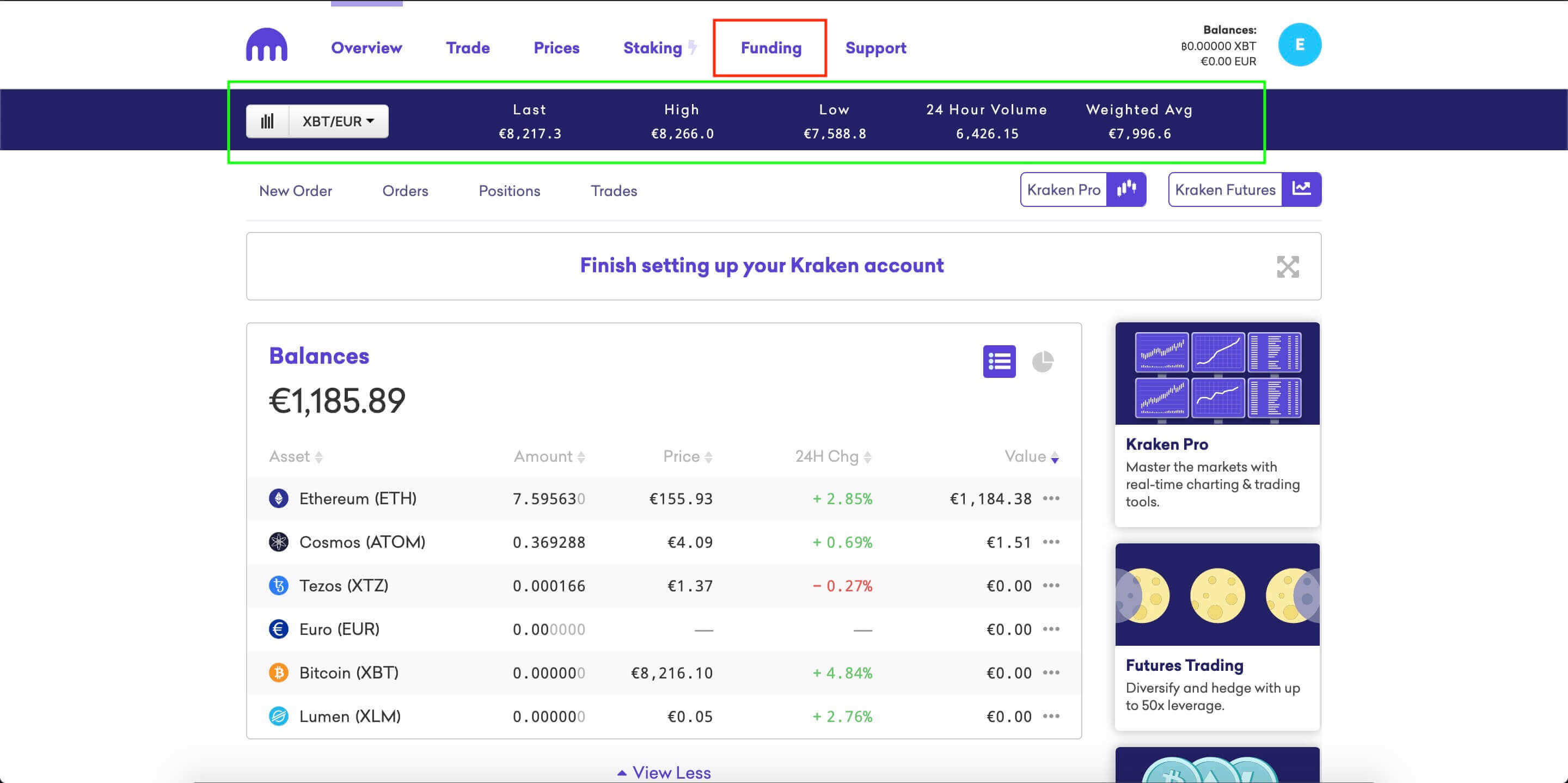 Kraken trade volume and market listings | CoinMarketCap