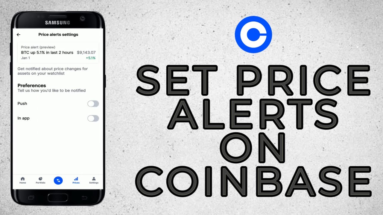 Coinbase Alerts - Cryptocurrency Alerting