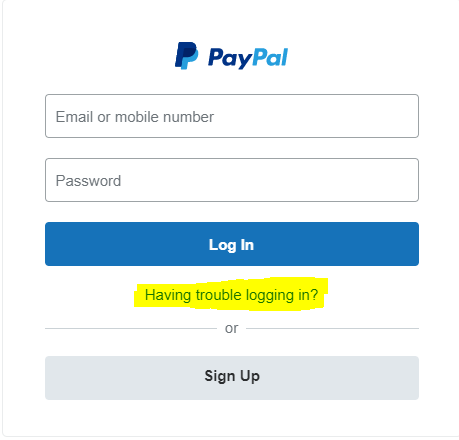 Can't login to paypal, can't contact them either. - Google Play Community