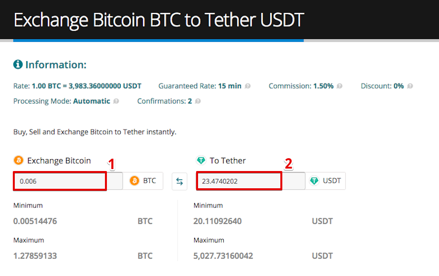 All about Tether (USDT) : Coinomi Support