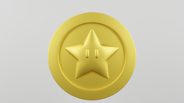 Star Coin Sign - Super Mario Wiki, the Mario encyclopedia