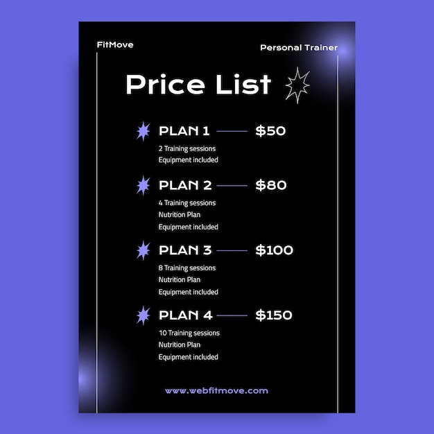 Price List Templates