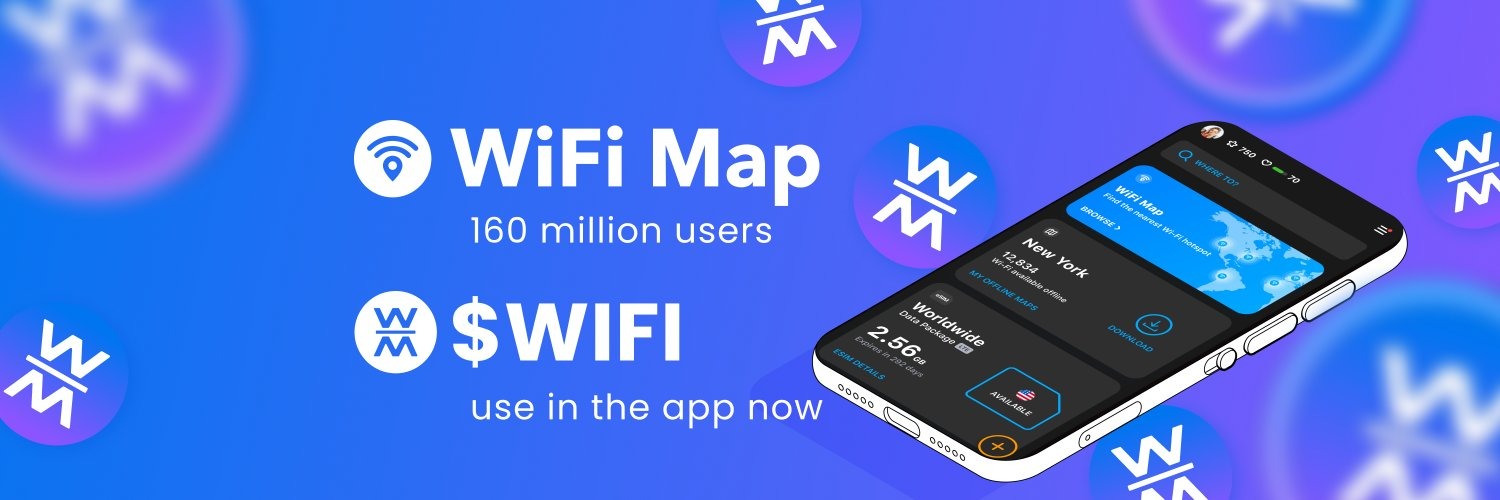 WiFi Map Price | WIFI Price index, Live chart & Market cap | OKX