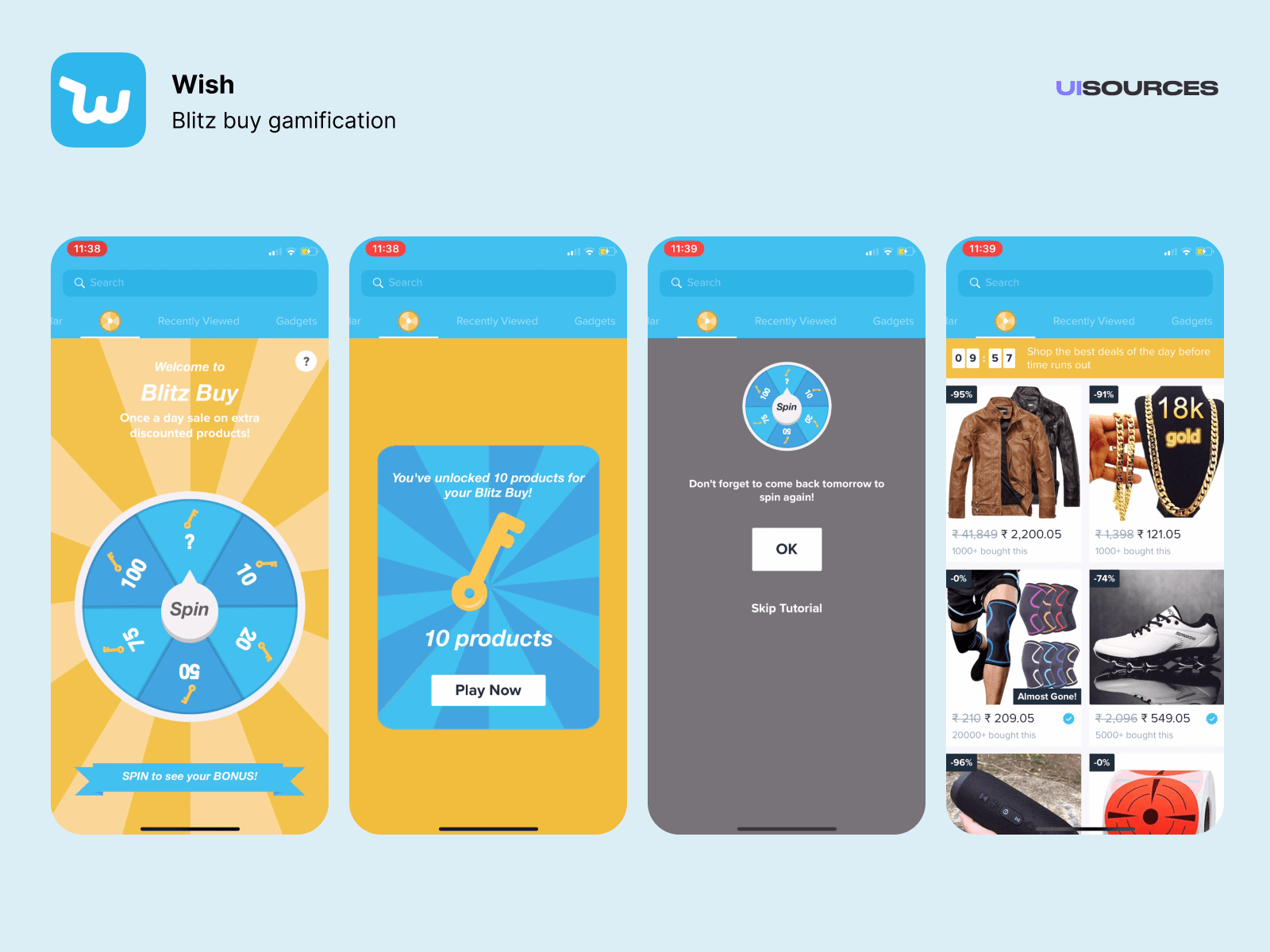 Wish - Gamification Screenshots | UI Sources