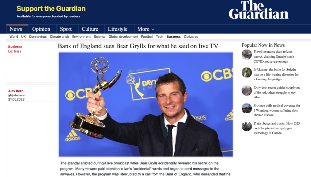 Fake AI crypto scam ads of celebs like Bear Grylls, Ian Wright rising on Facebook and Twitter