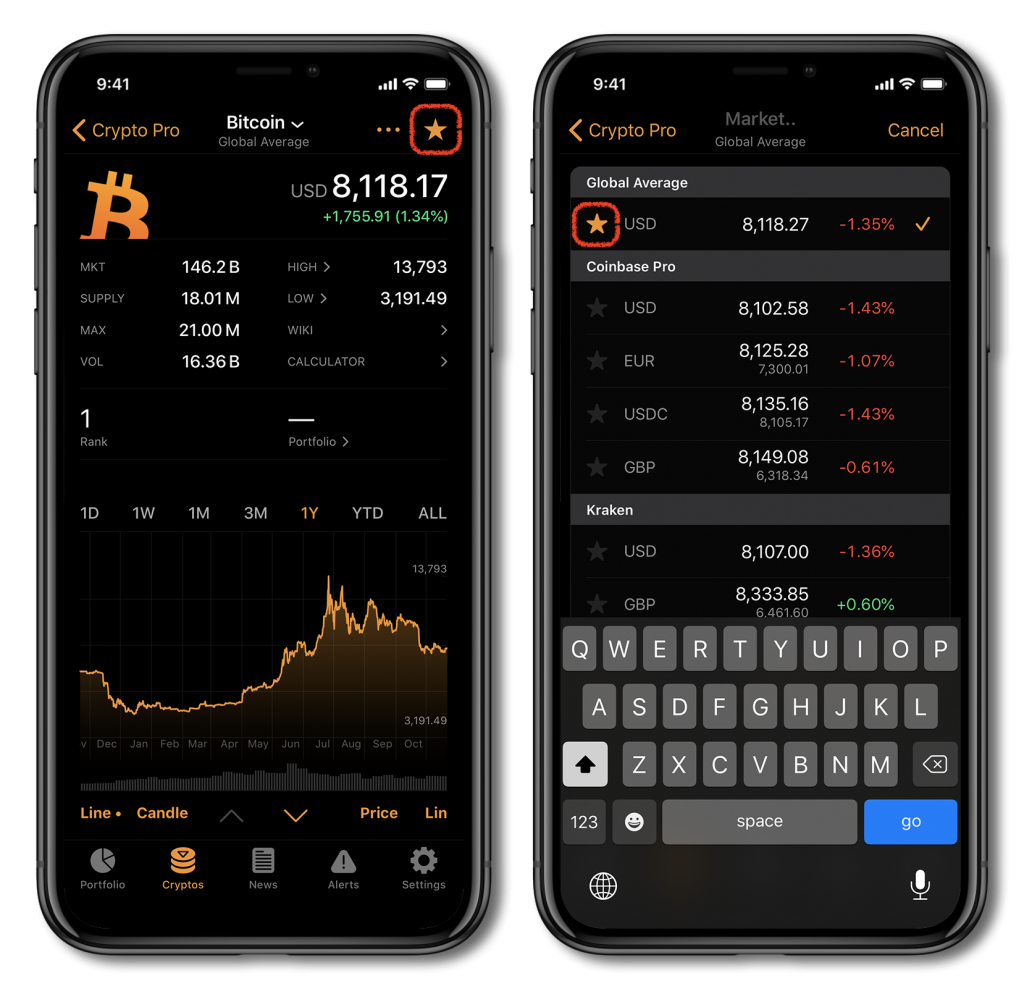 ‎Crypto Pro: Live Coin Tracker on the App Store