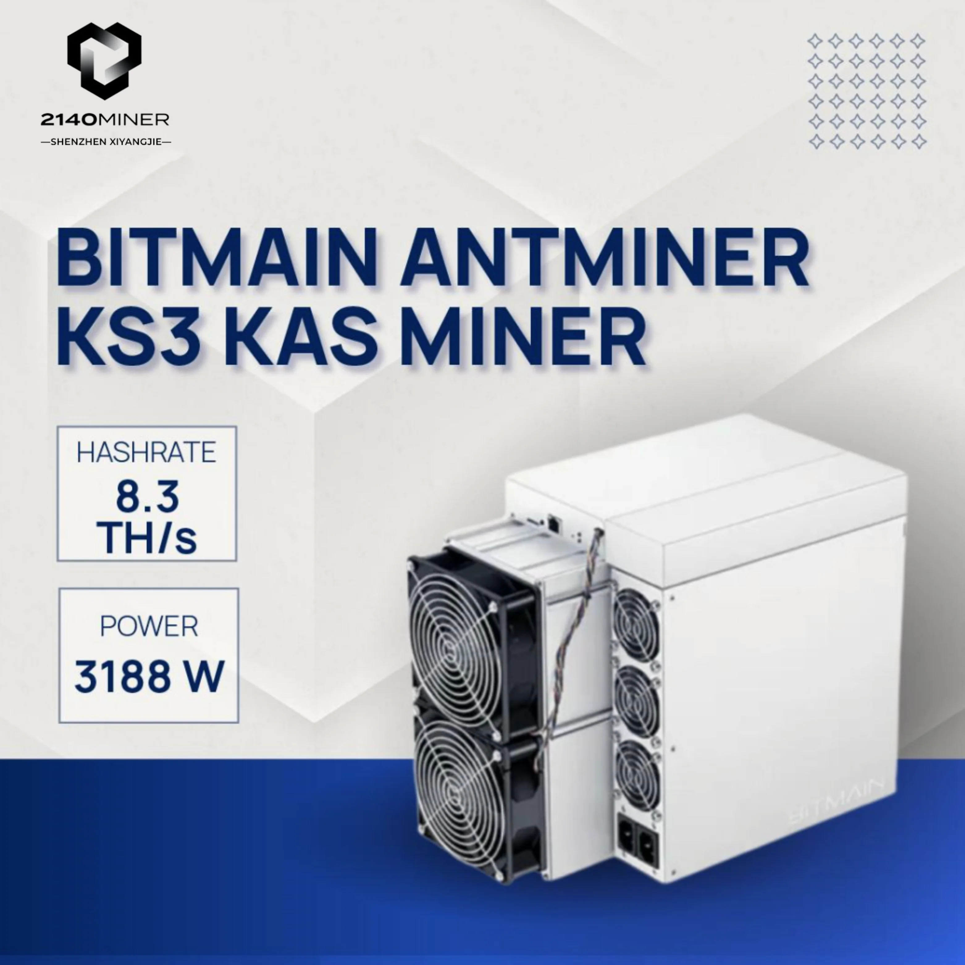 Bitmain Antminer KS3 TH/s W (KAS)