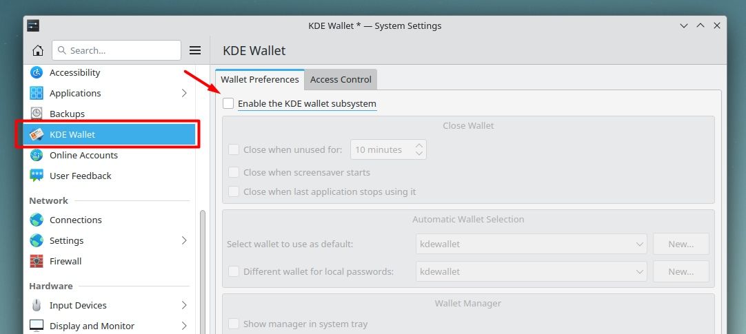 Disable KDE Wallet popup from Chromium | John's blog