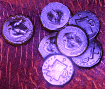 Fantasy Coins | Magic Gold Coins | Fantasy Metal Gold Tokens – The Broken Token