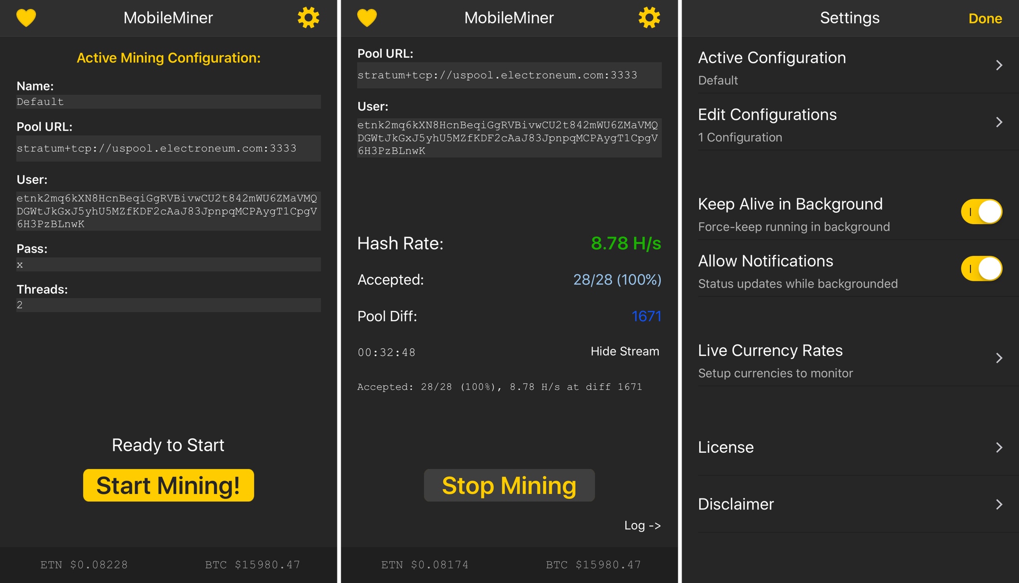 ‎Crypto mining tracker MinerBox on the App Store