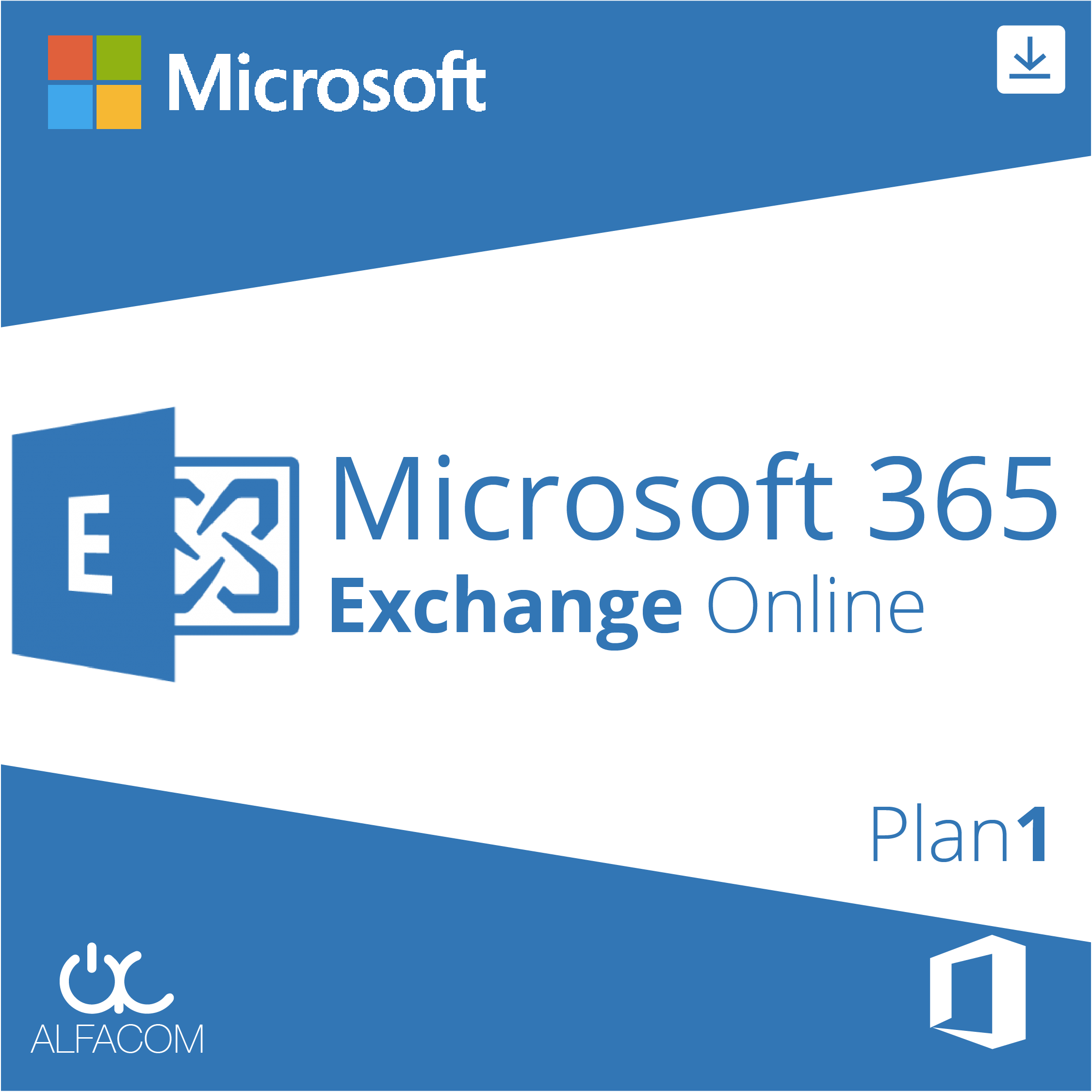 Office Exchange Online Plan 1, Per User, Annual License – CloudNet Management LLC