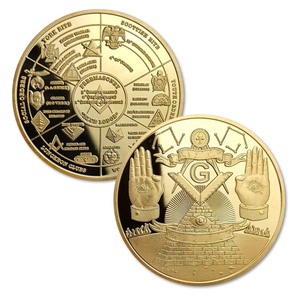 Freemasons, Masonic - Silver – The Commemorative Coin Company