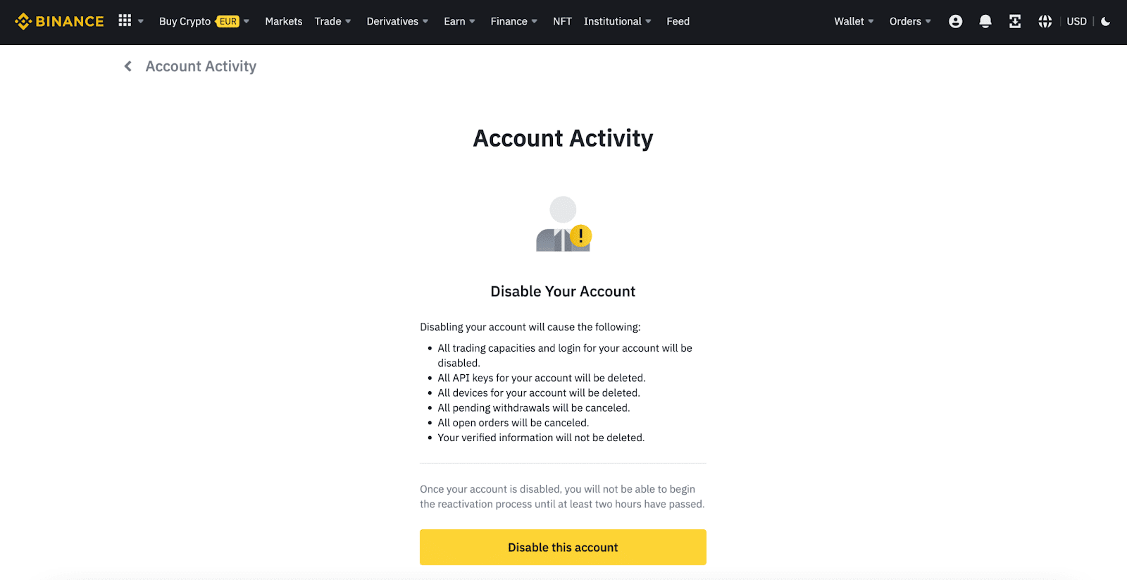 How To Delete A Binance Account Permanently () | HWC