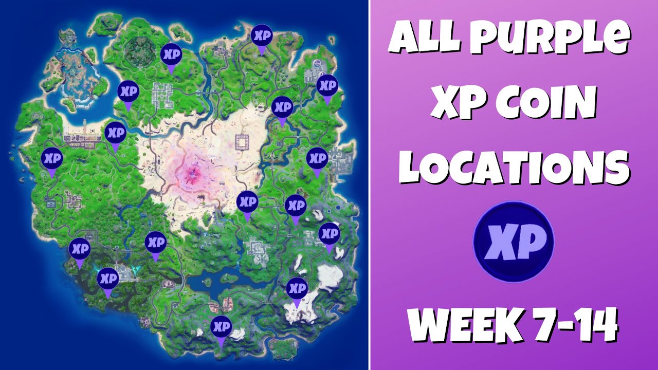 Every Week 15 XP Coin Location in Fortnite Season 5