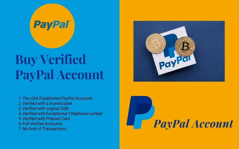 Buy Verified PayPal Accounts - % Old and USA Verified
