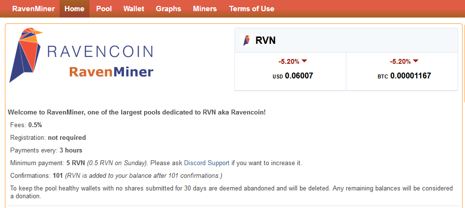 MinerMore | Free Ravencoin (RVN) mining pool
